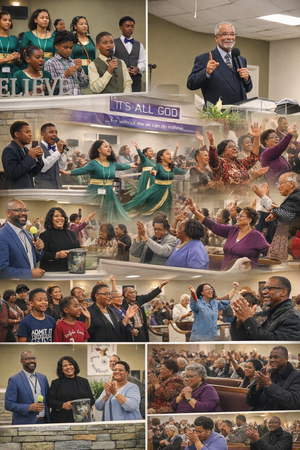 Join Us for a Worship Experience at The Evidence Churches 1 and 2 