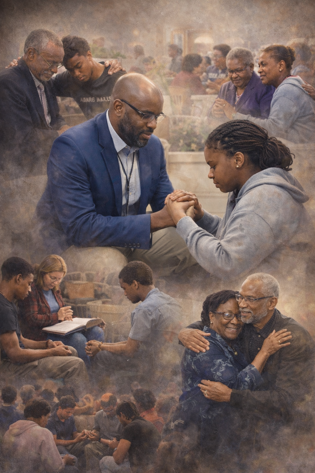 We care about you with the love of Jesus Christ. We have safe spaces for sharing and healing where everyone can find encouragement and care.