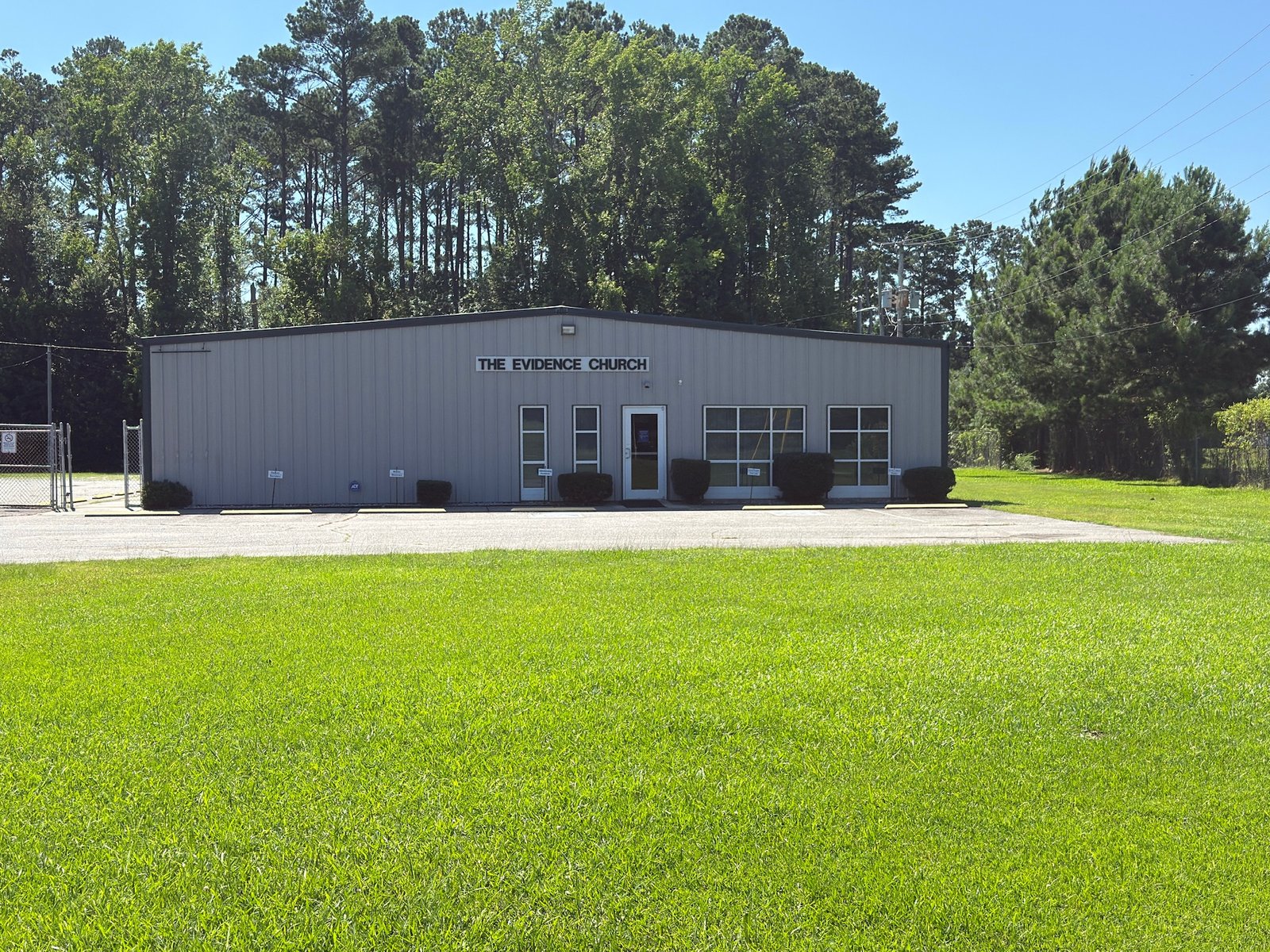 The Evidence Church, 116 Country Club Road, Windsor, NC 27983   